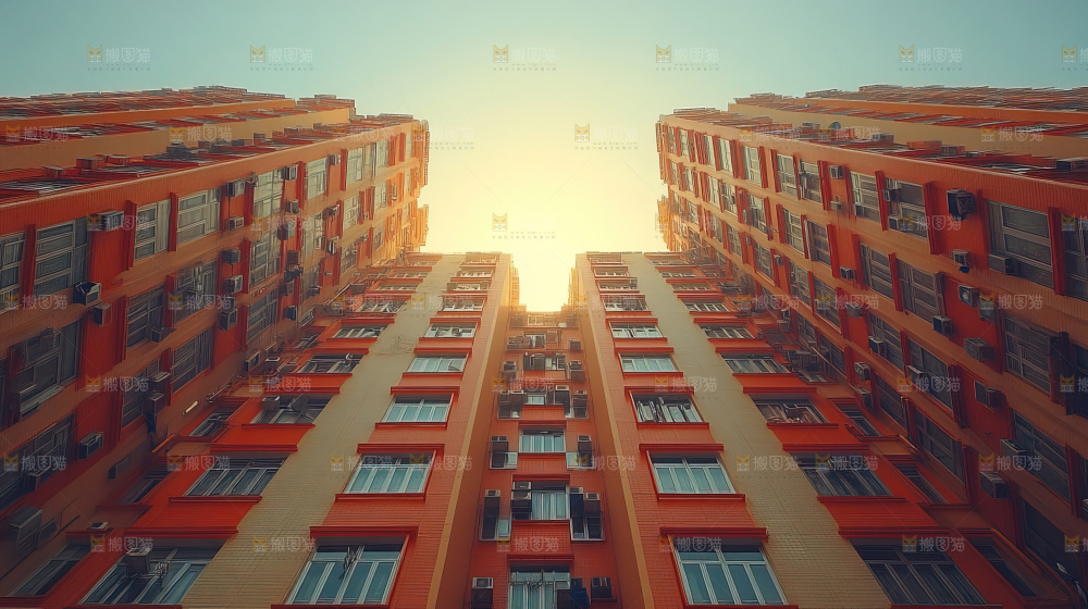 建筑都市风景房地产现代发展