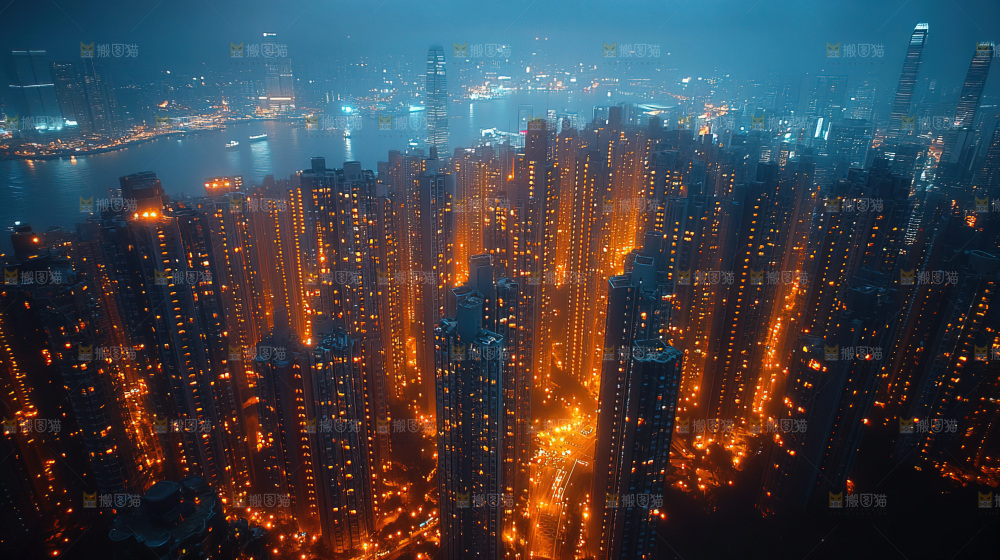 建筑都市风景房地产现代发展
