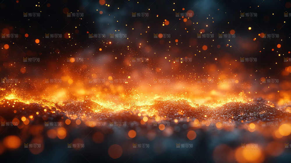 粒子特效闪烁背景素材