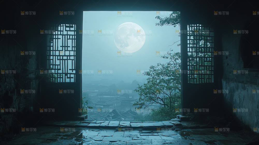 中秋赏月满月神秘传统人文