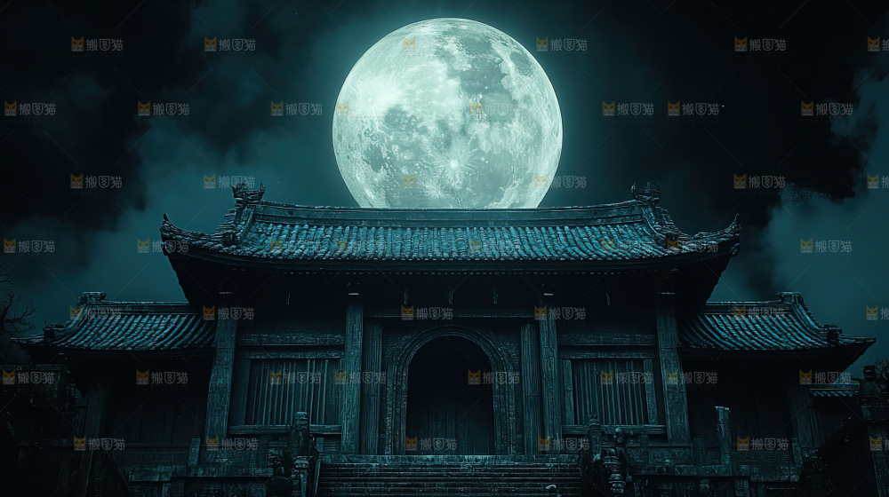 中秋赏月满月神秘传统人文