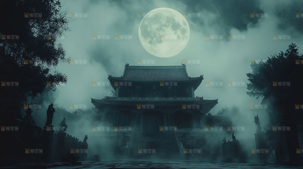 中秋赏月满月神秘传统人文