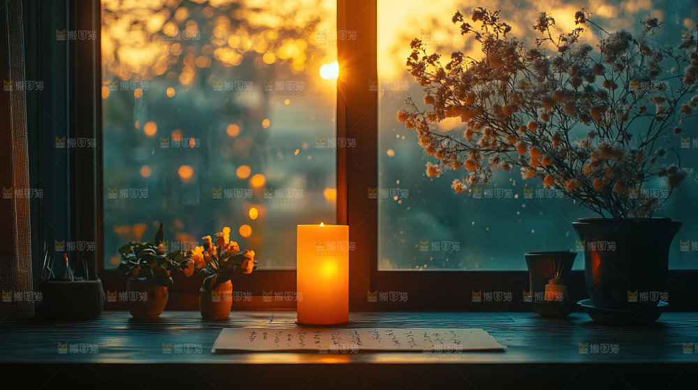 中秋节场景月饼传统文化