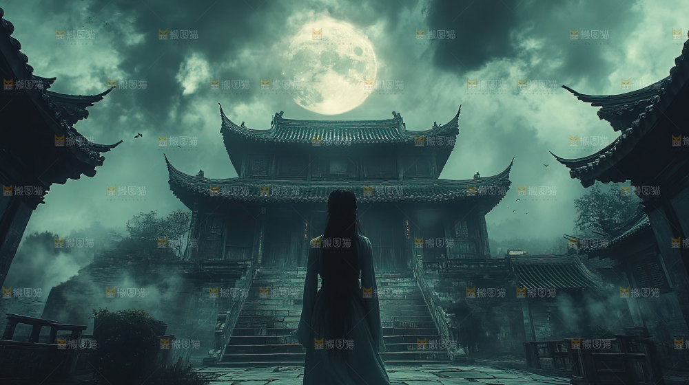 中秋赏月满月神秘传统人文