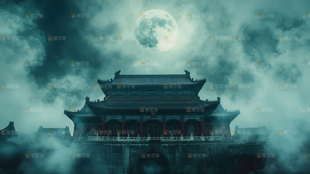 中秋赏月满月神秘传统人文