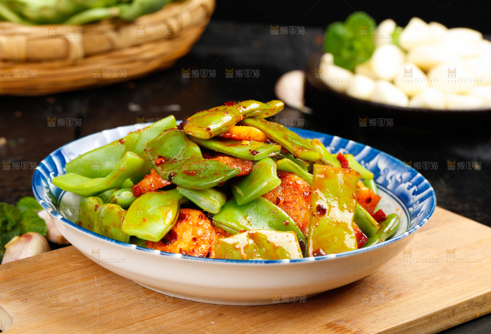 扁豆炒肉
