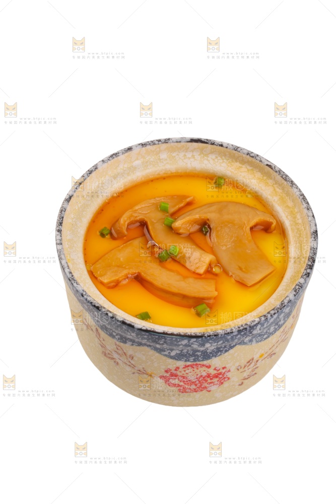 白松茸炖蛋