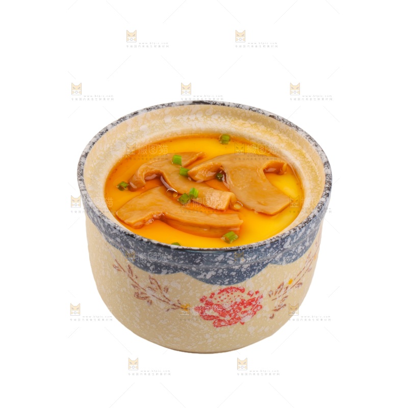 白松茸炖蛋