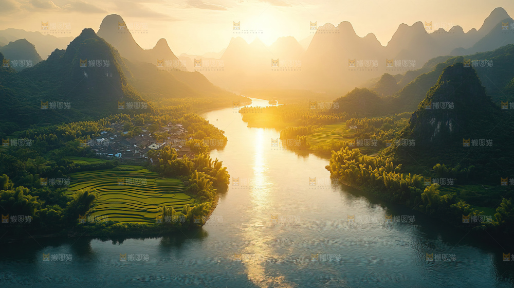 祖国大好河山自然风景大美中国