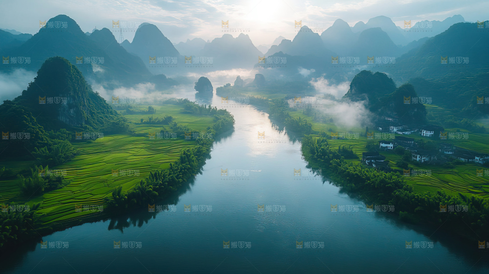 祖国大好河山自然风景大美中国