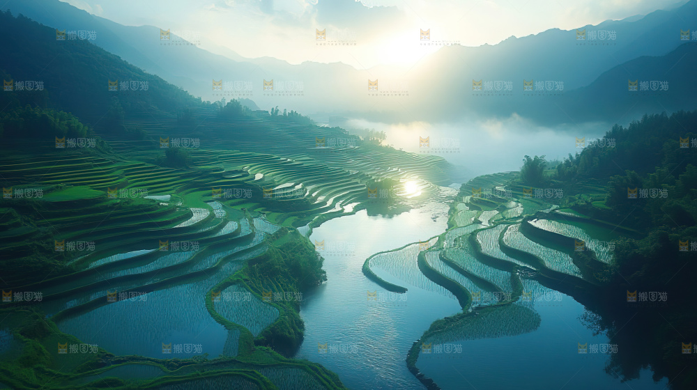 祖国大好河山自然风景大美中国