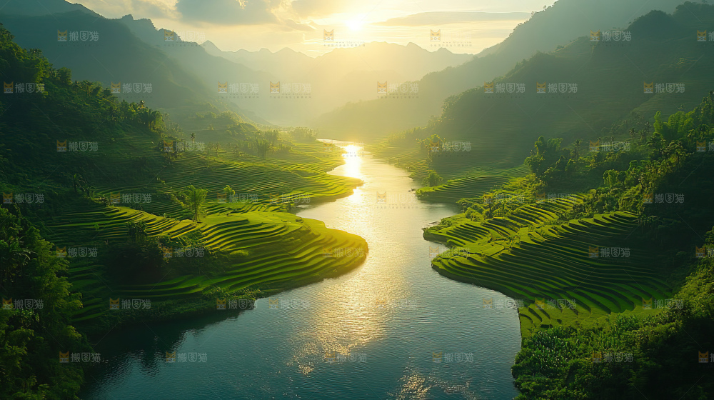 祖国大好河山自然风景大美中国