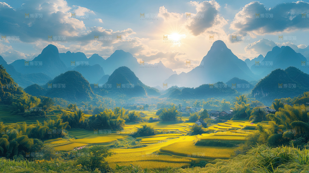 祖国大好河山自然风景大美中国