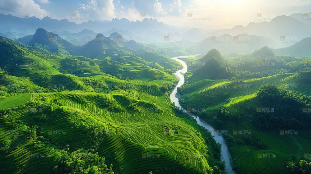 祖国大好河山自然风景大美中国