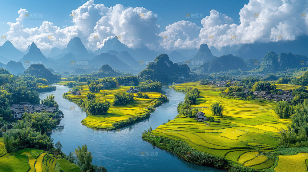 祖国大好河山自然风景大美中国