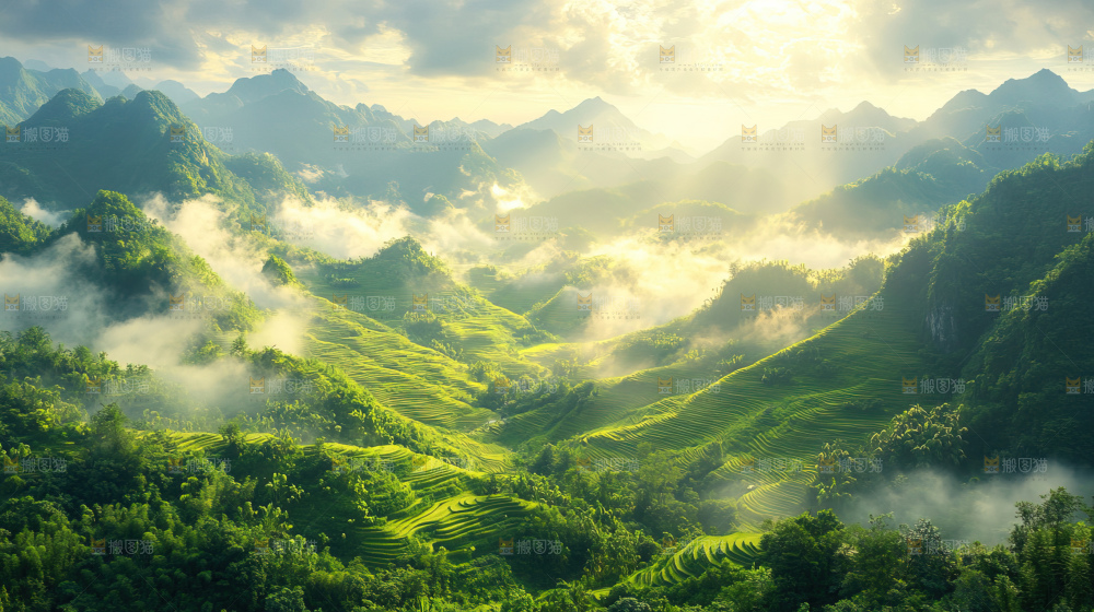 祖国大好河山自然风景大美中国
