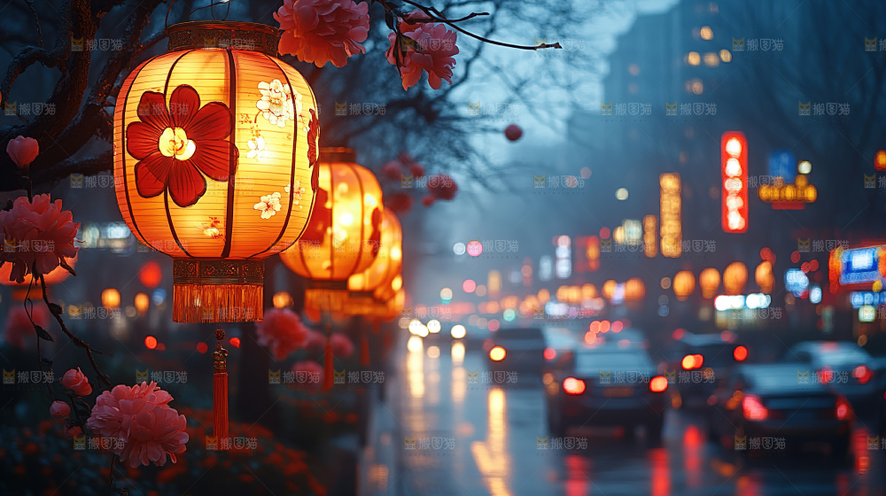 中秋花灯 灯笼 国风 传统