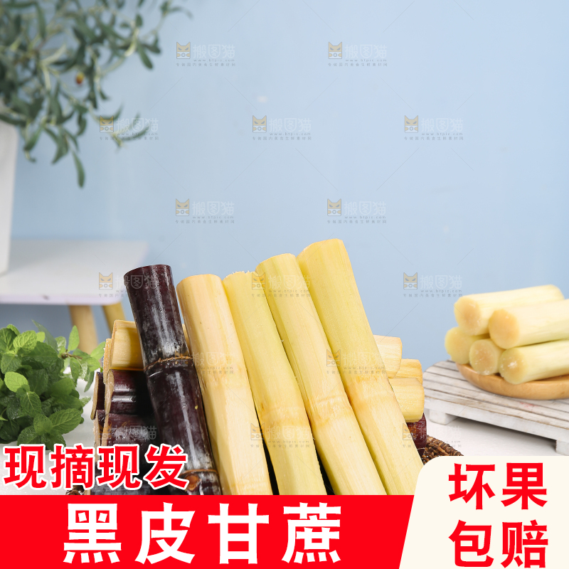 黑皮甘蔗