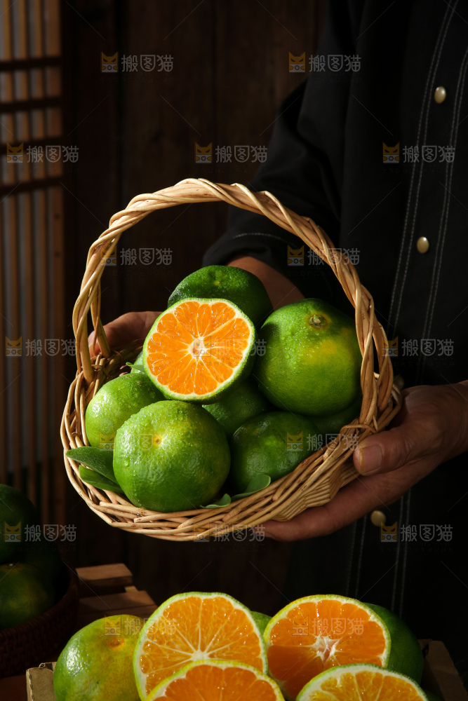 青皮蜜桔