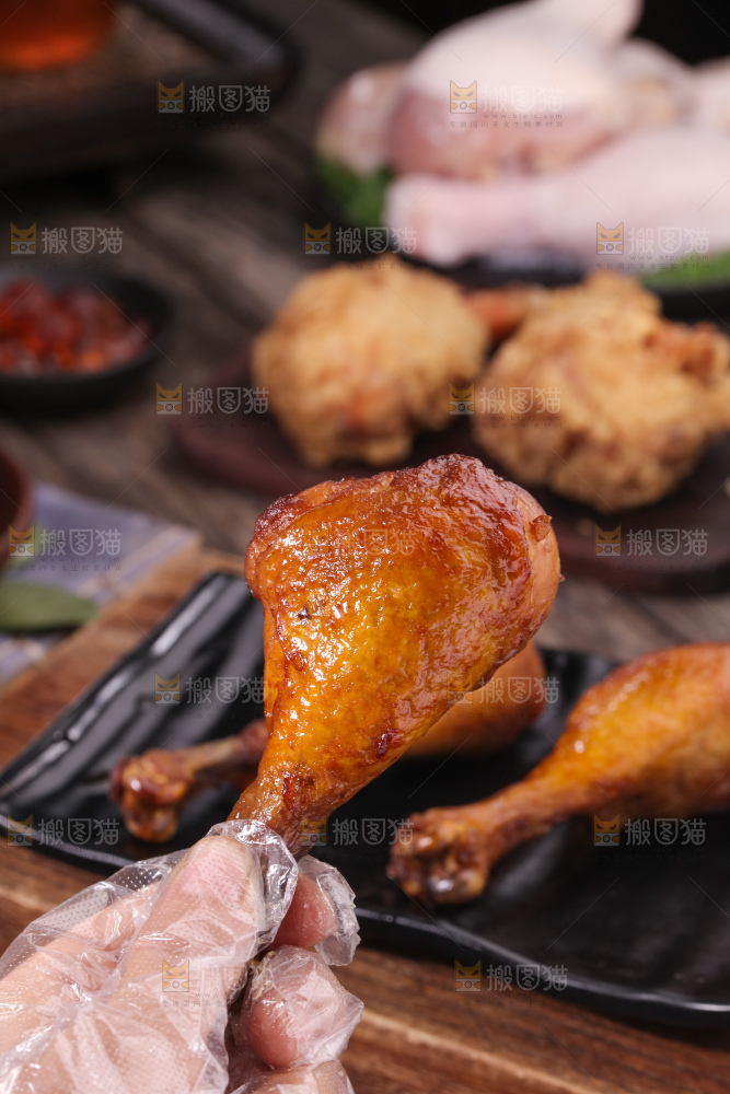 烤鸡腿