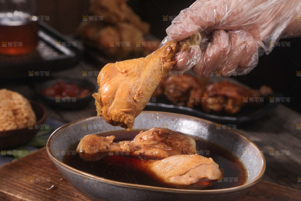 卤鸡腿