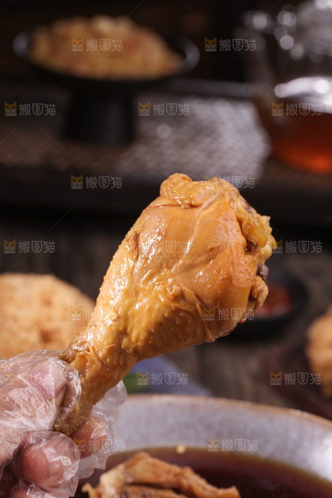 卤鸡腿