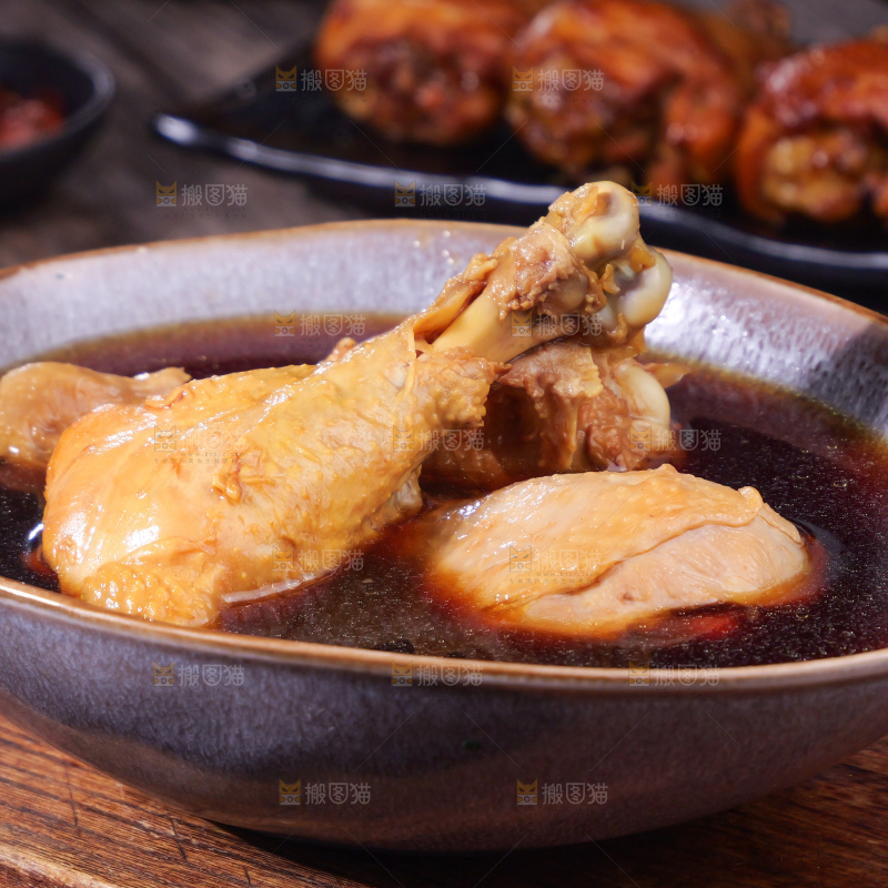 卤鸡腿