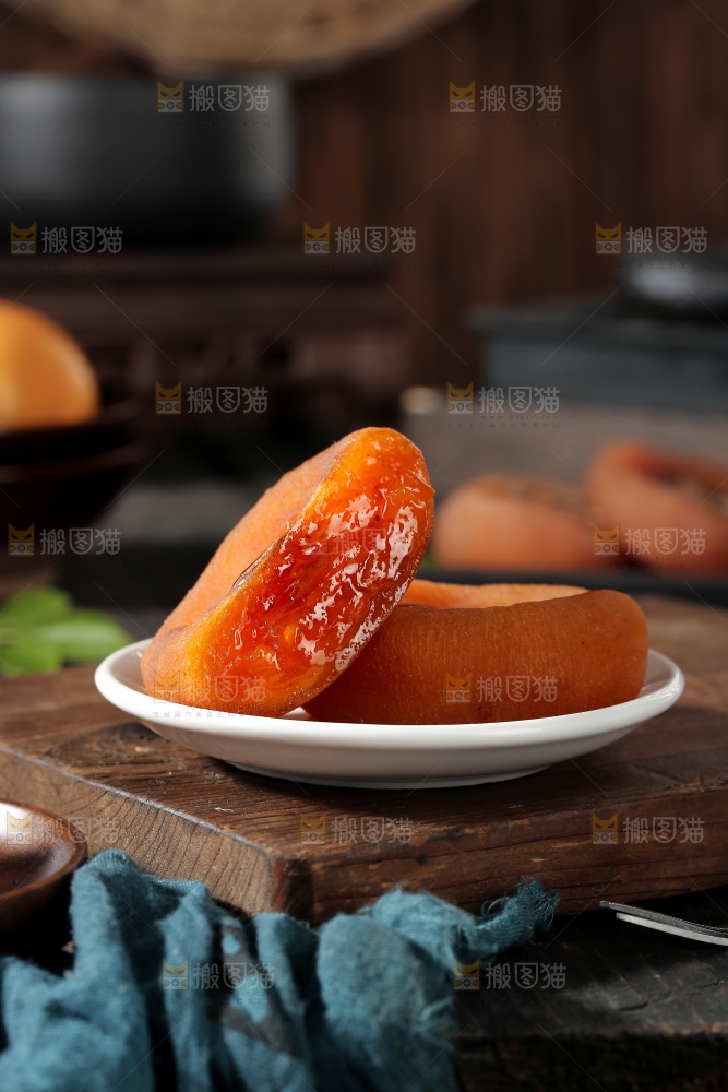 圆柿饼