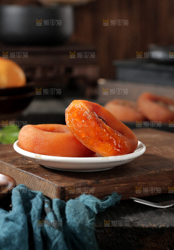 圆柿饼
