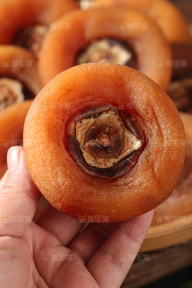 圆柿饼