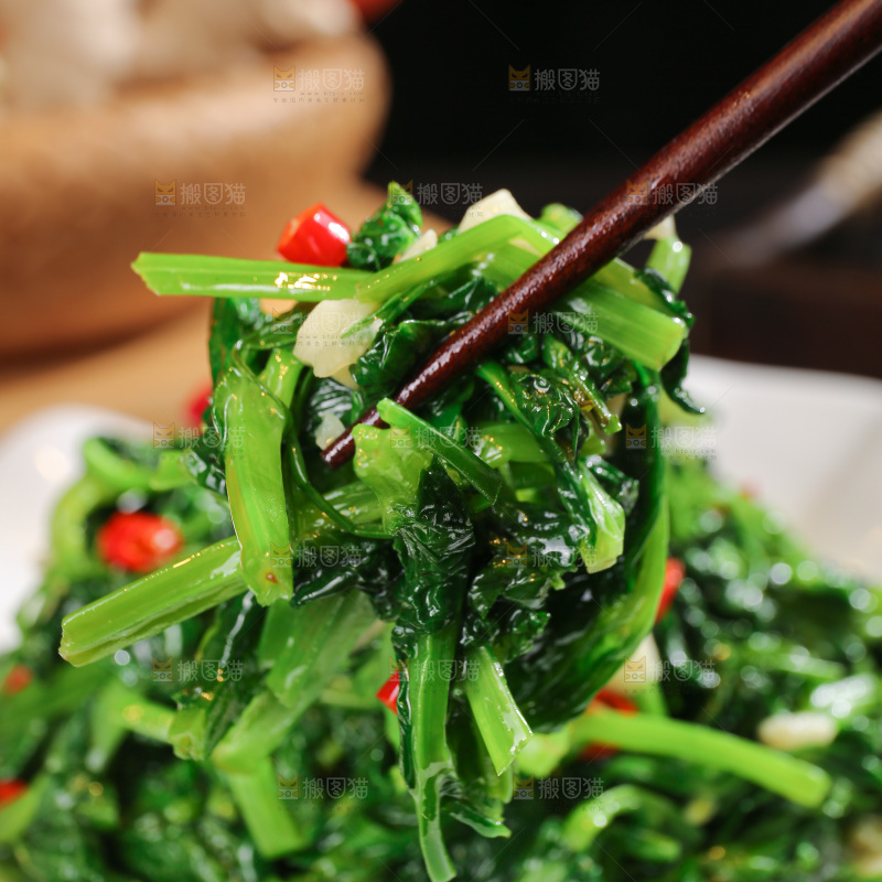 清炒豌豆尖