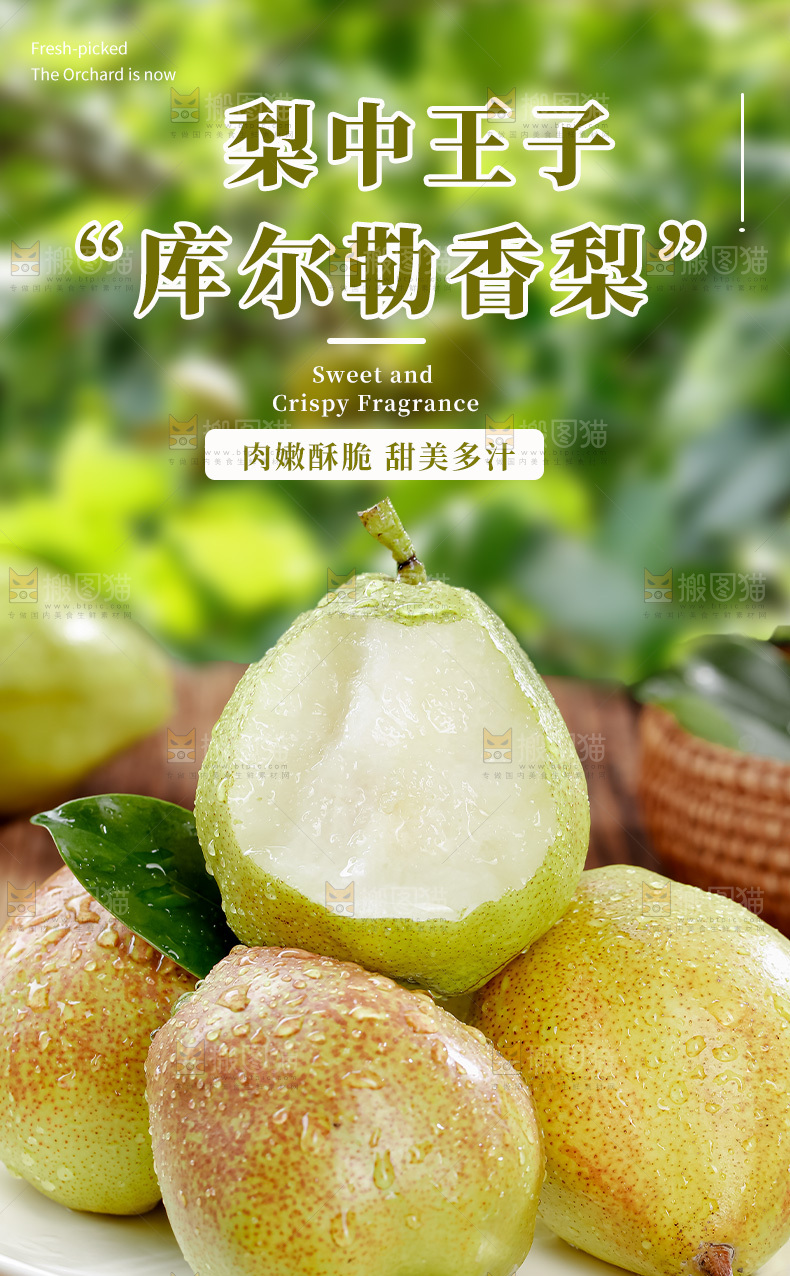 库尔勒香梨详情页