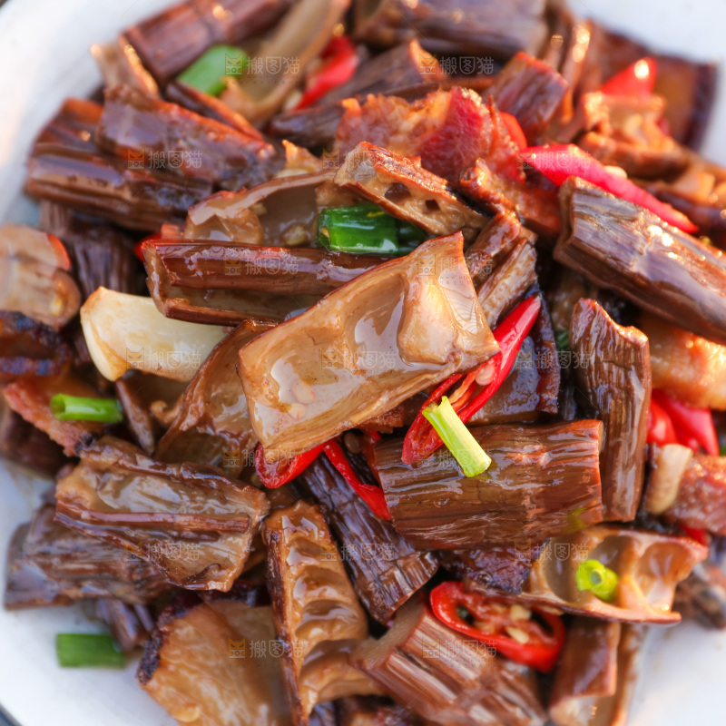 牛尾笋炒腊肉