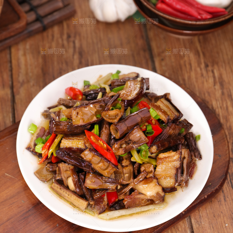 牛尾笋炒腊肉