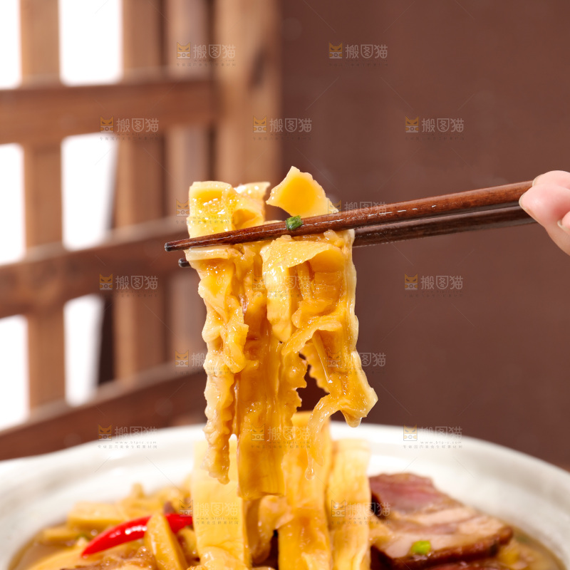 龙笋干炖肉