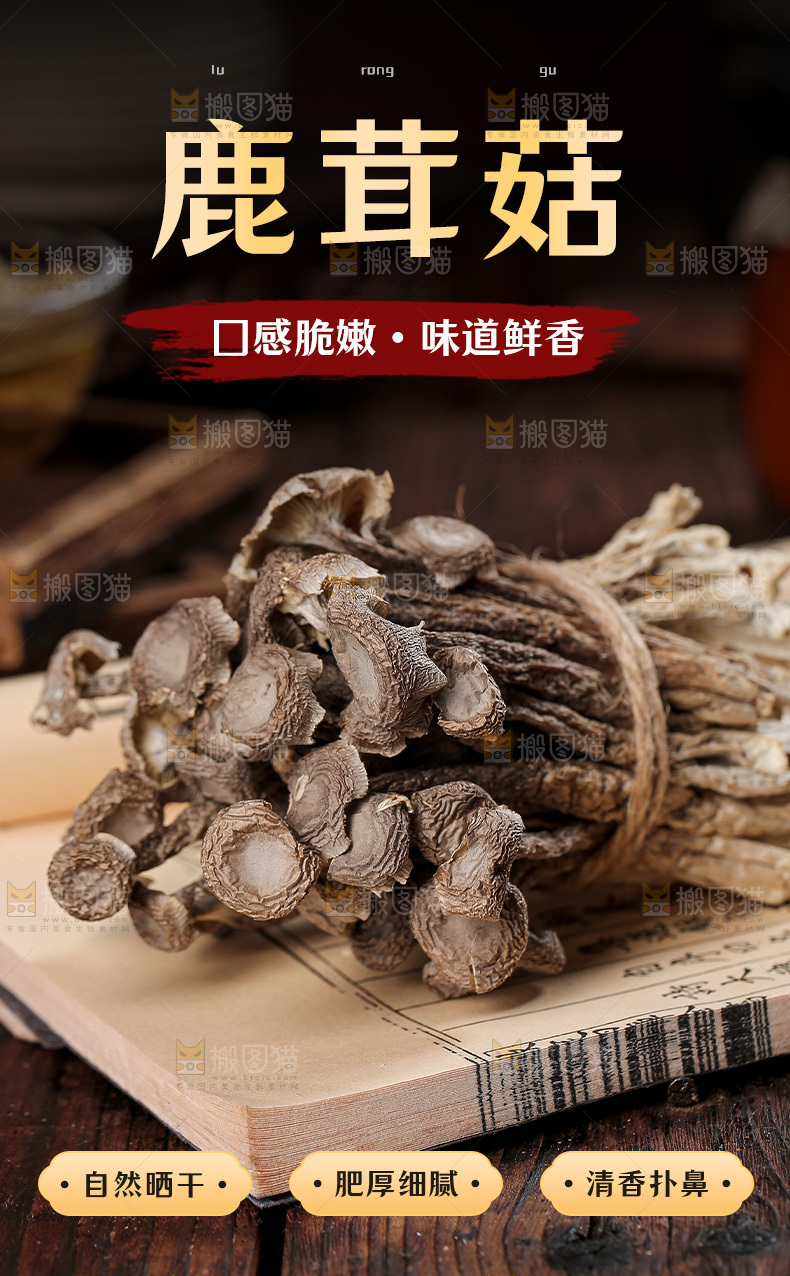 鹿茸菇详情页