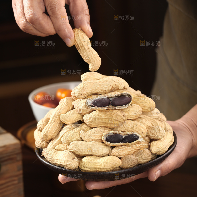 黑皮花生