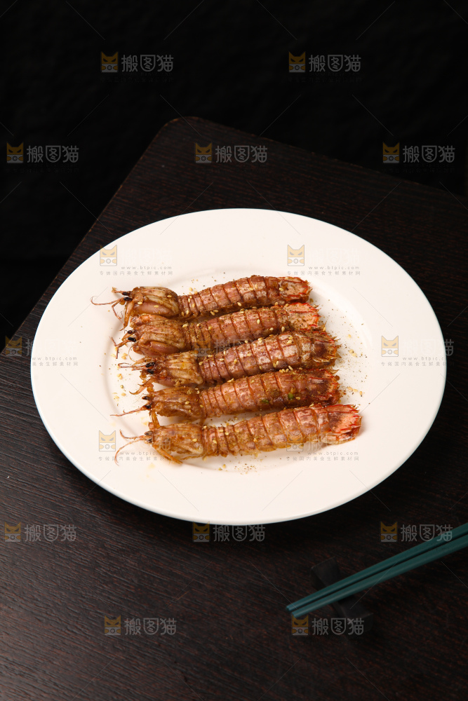 椒盐皮皮虾
