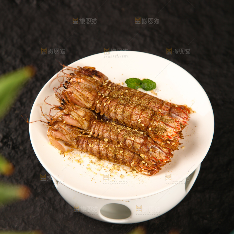 椒盐皮皮虾
