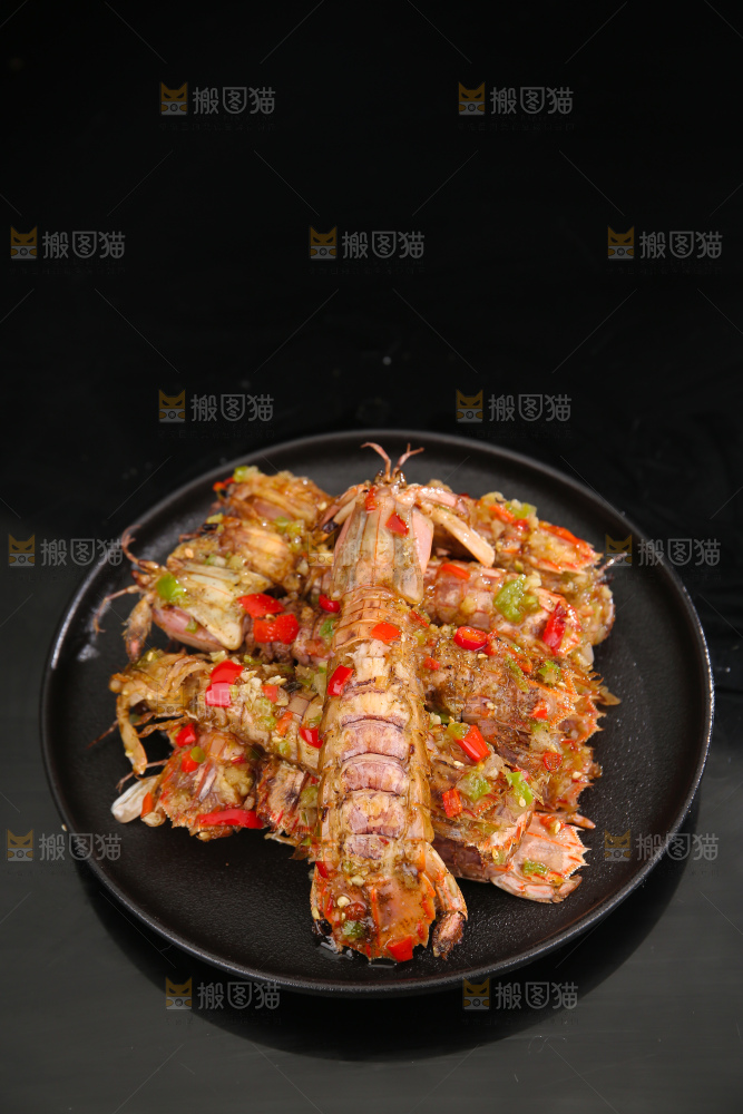 椒盐皮皮虾