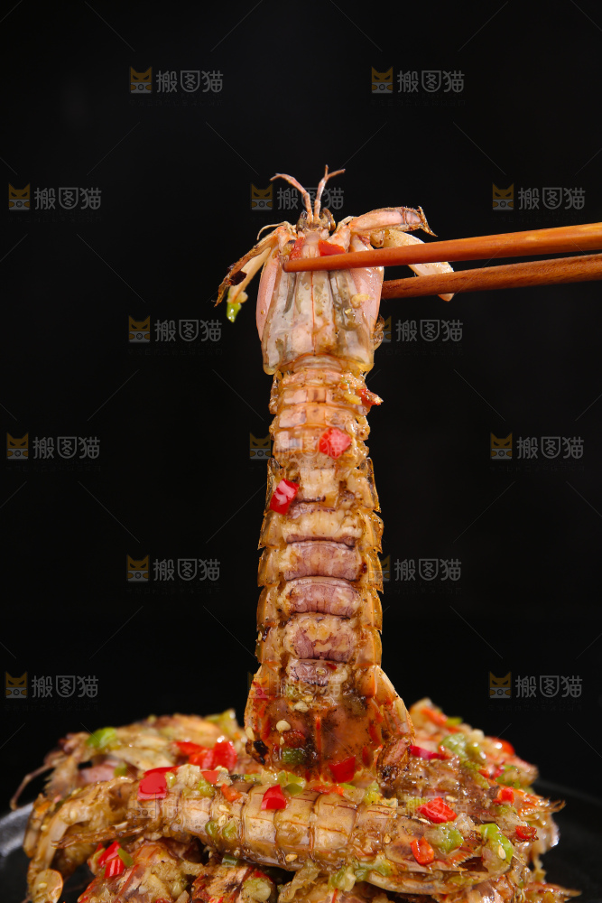 椒盐皮皮虾