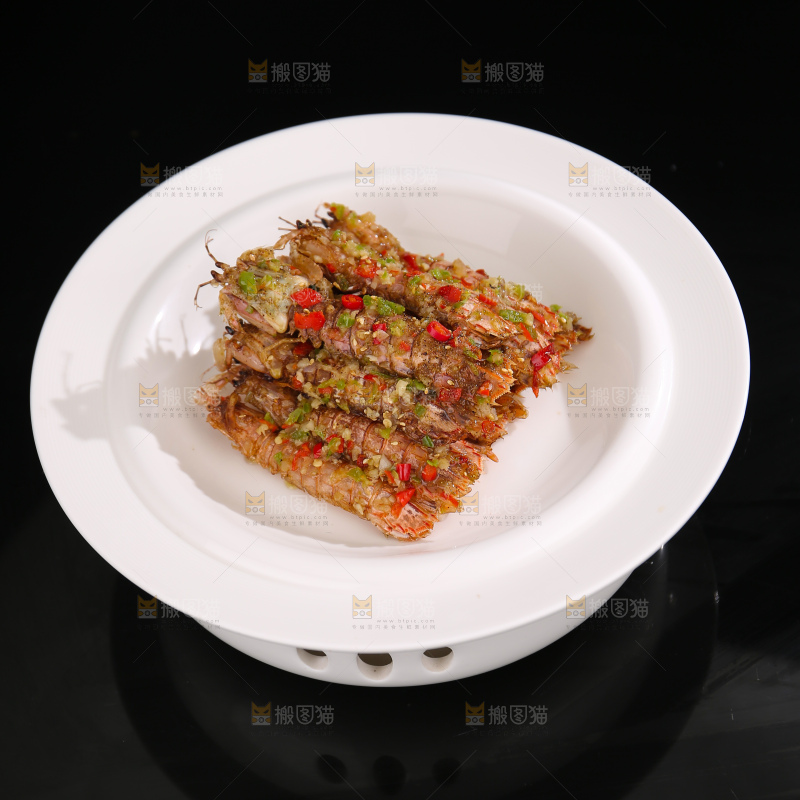 椒盐皮皮虾