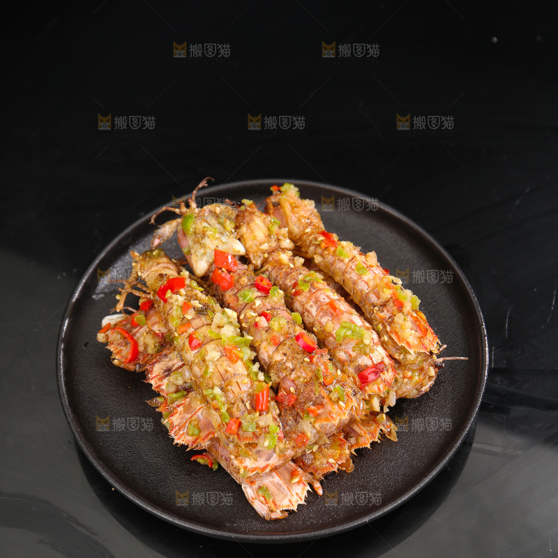 椒盐皮皮虾