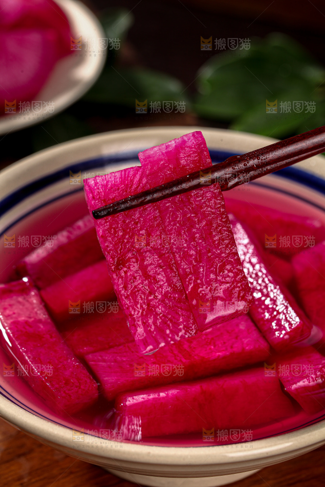 紫美人萝卜
