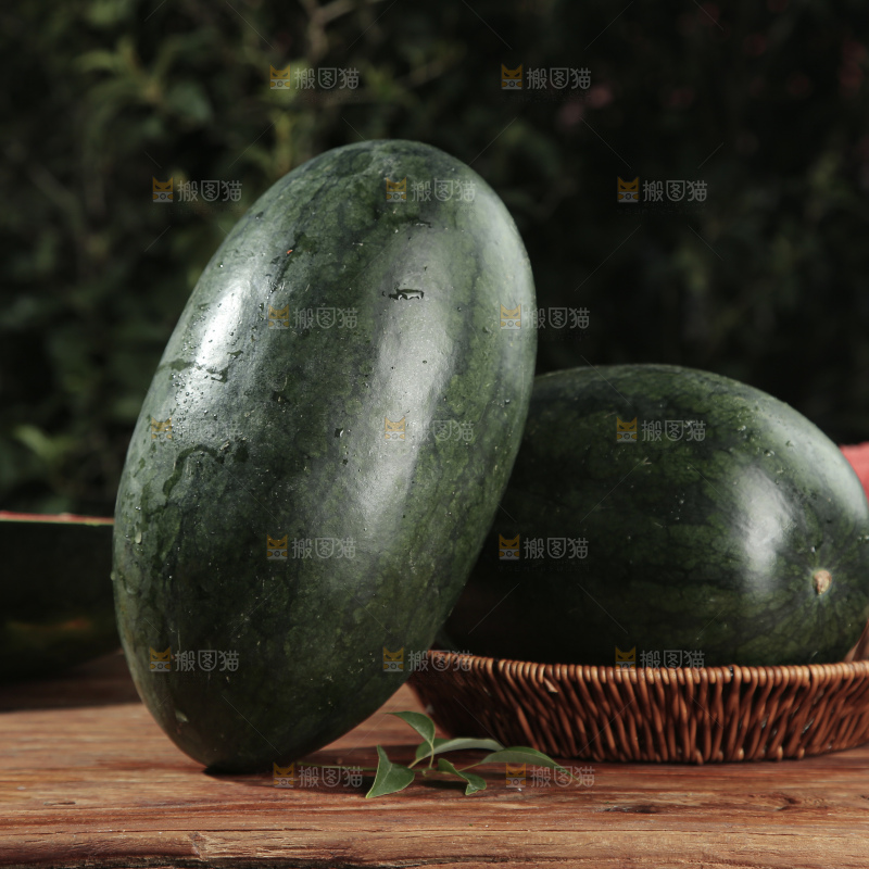 黑美人西瓜