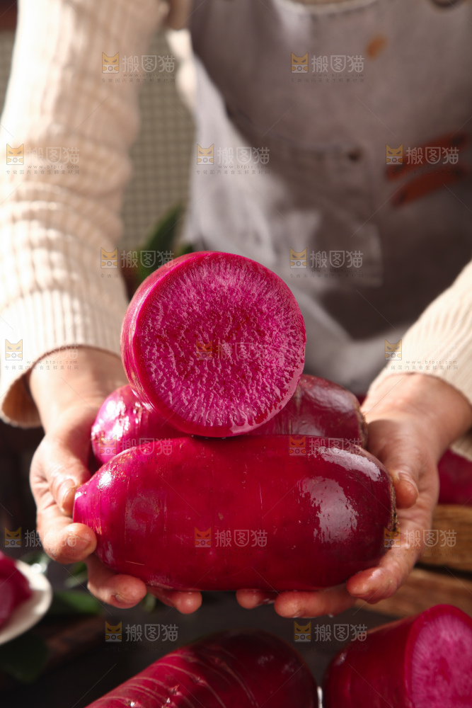 紫美人萝卜