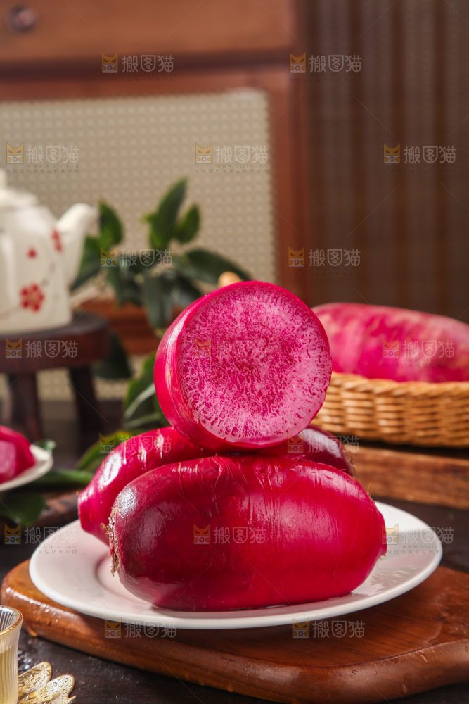 紫美人萝卜
