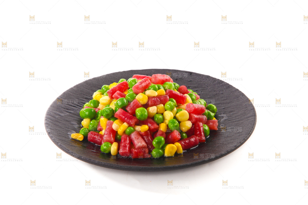腊肠炒豌豆