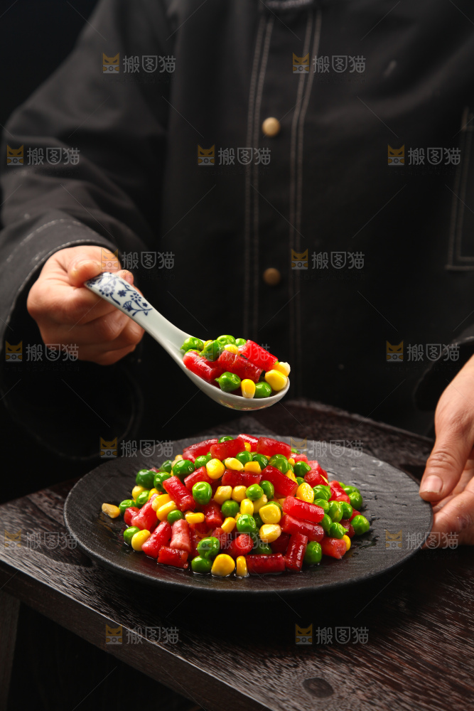 腊肠炒豌豆