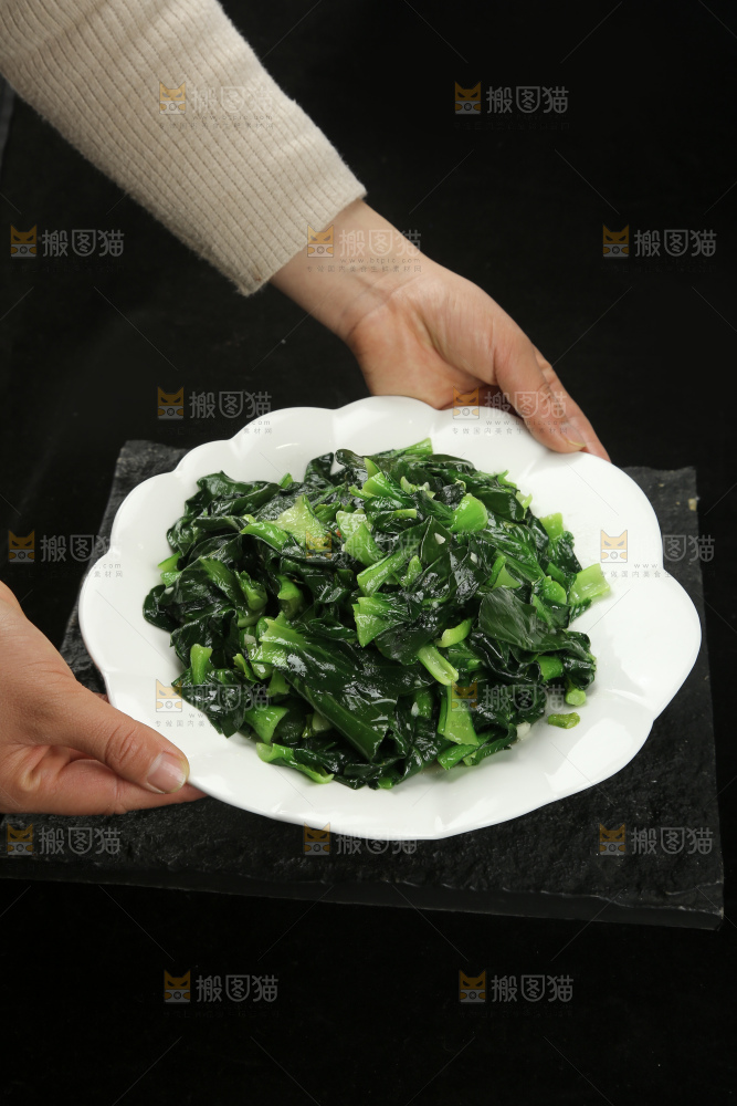 清炒小白菜